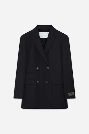 WILBY Navy Stripes Jacket